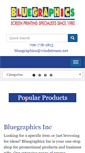 Mobile Screenshot of bluegraphics.biz